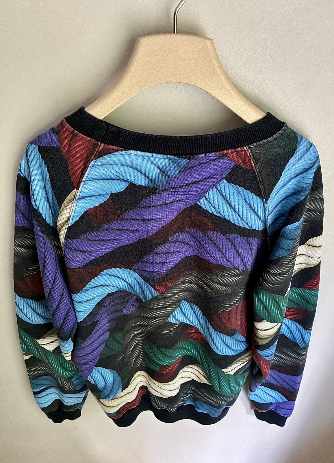 Christopher Kane Christopher Kane Trompe-l'œil Magnified Yarn Print Sweater Size US M / EU 48-50 / 2 - 22 Thumbnail