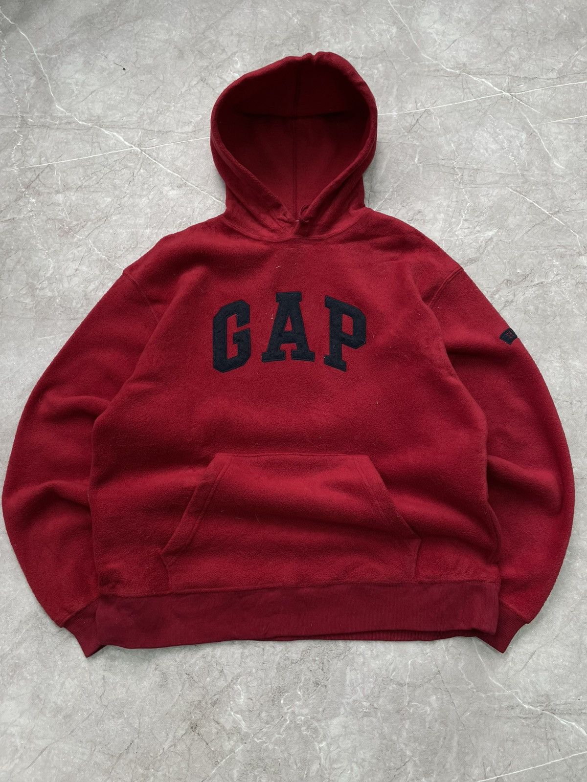 Gap × Vintage VINTAGE BOXY GAP BAGGY FLEECE Y2K BIG LOGO HOODIE SWEATSHIRT Size US M / EU 48-50 / 2 - 1 Thumbnail