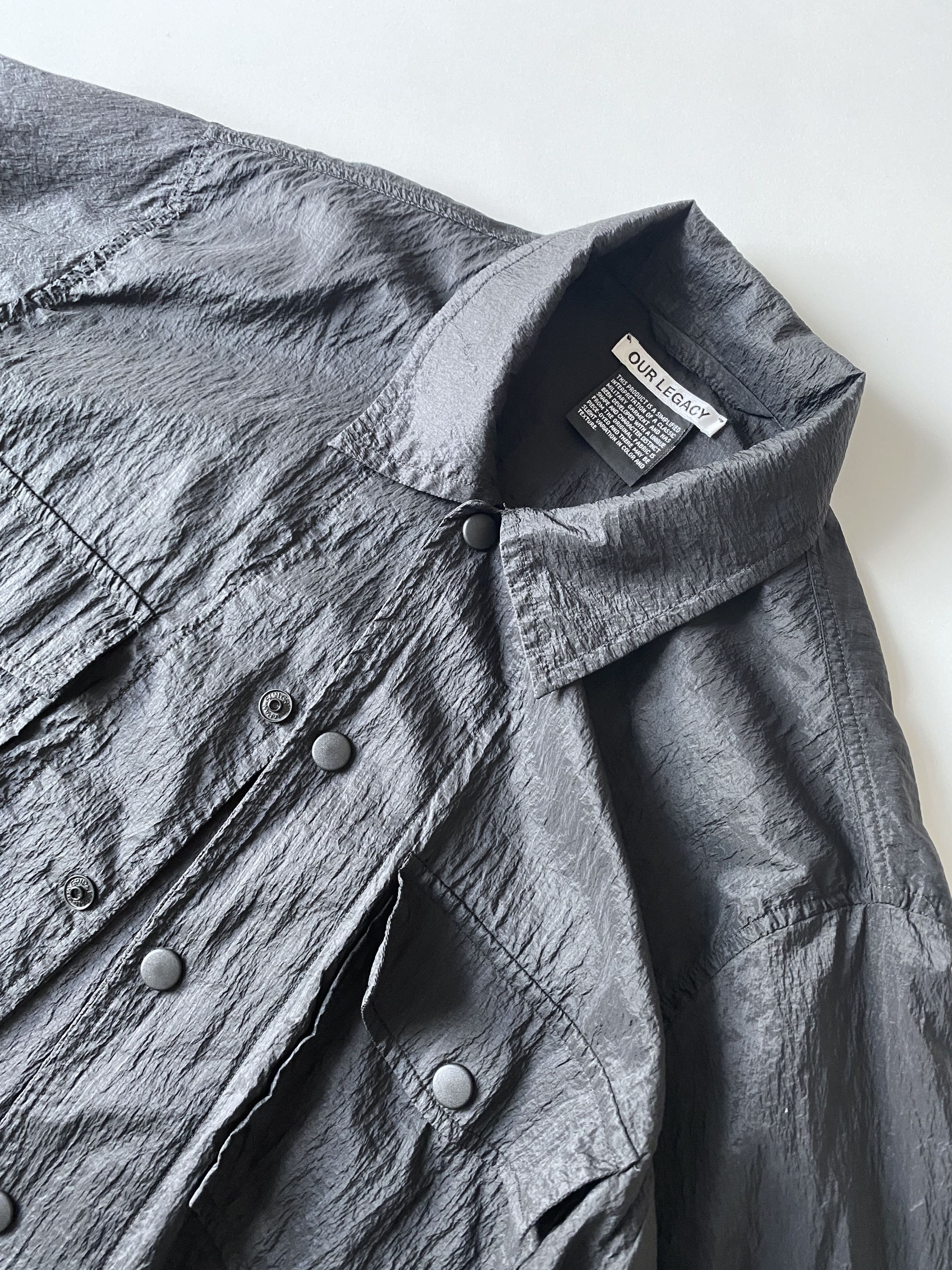 Our Legacy Chamois Nylon Overshirt Size US S / EU 44-46 / 1 - 2 Thumbnail