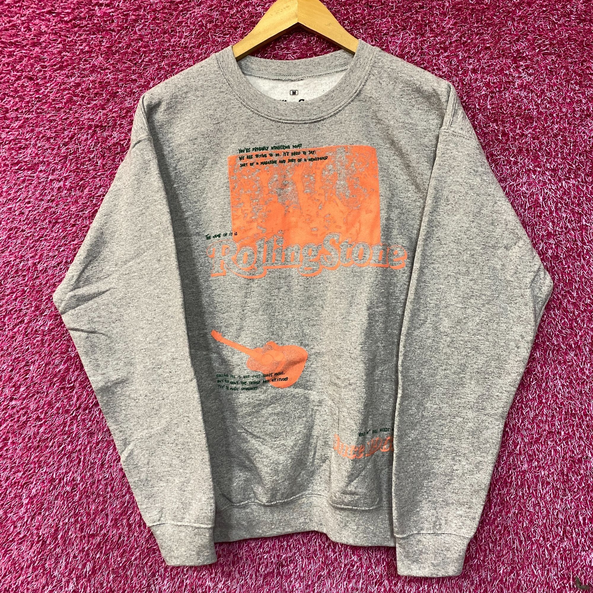The Rolling Stones Rolling Stones Graphic Crewneck Sweatshirt Medium Size US M / EU 48-50 / 2 - 1 Thumbnail