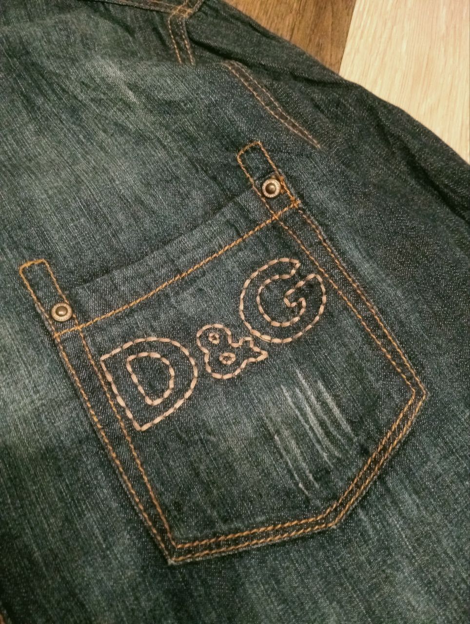 Dolce & Gabbana DOLCE & GABBANA BIG LOGO DENIM SHIRT Size US M / EU 48-50 / 2 - 4 Thumbnail