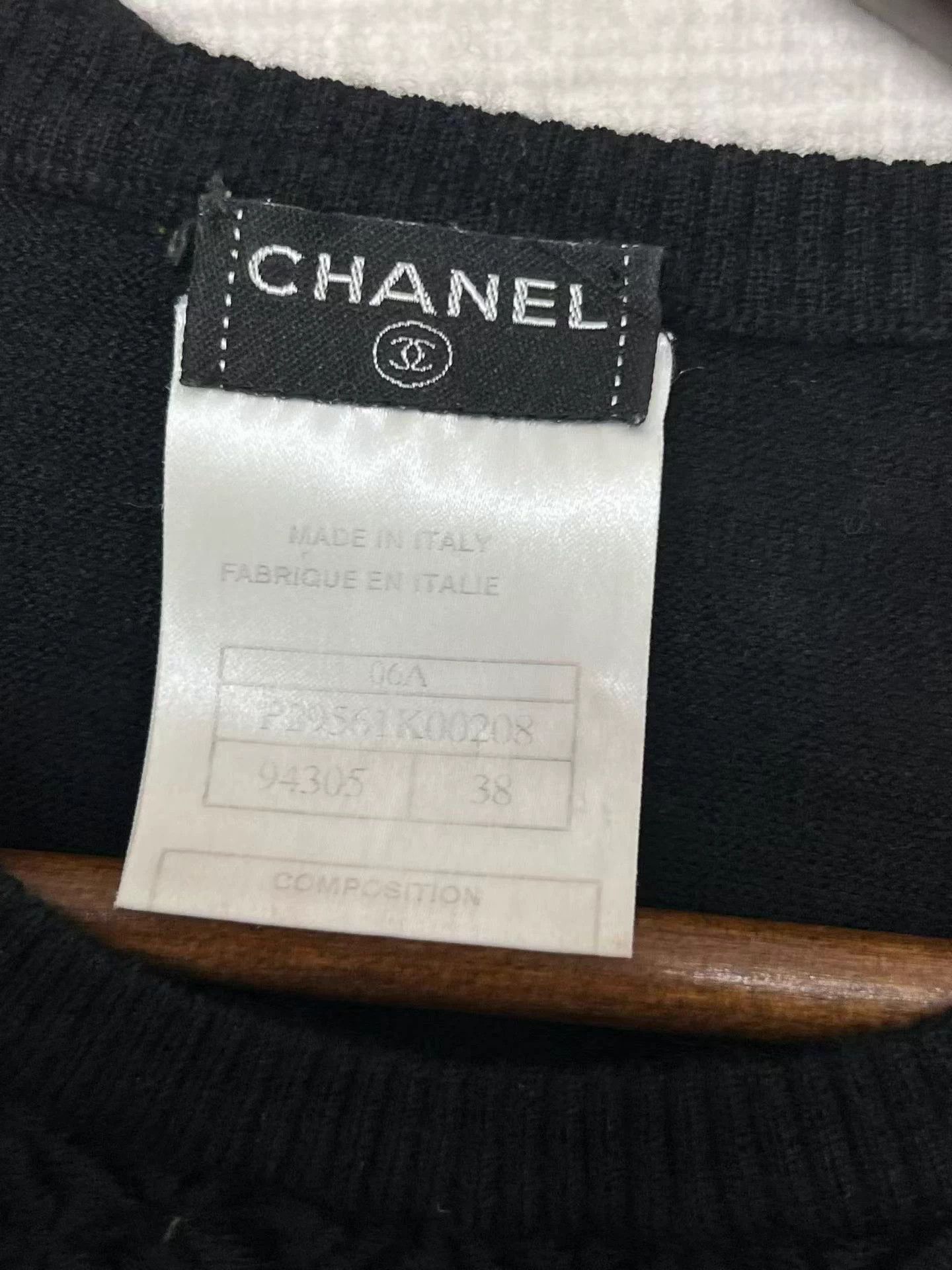 Chanel Chanel Cashmere Knit Half-Sleeve 38 Good AD721 Size S / US 4 / IT 40 - 3 Thumbnail