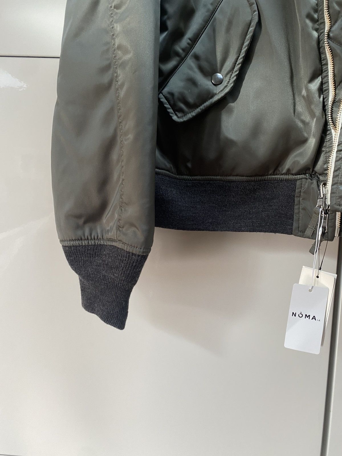 NOMA t.d Noma t.d. Hand dyed MA1 flight jacket Size US L / EU 52-54 / 3 - 16 Thumbnail