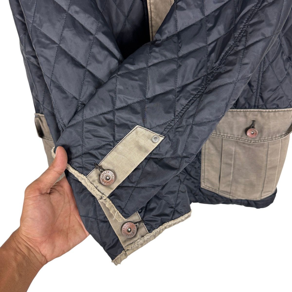 Levi's Vintage Levis Quilted work Chore Jacket Size US L / EU 52-54 / 3 - 8 Thumbnail