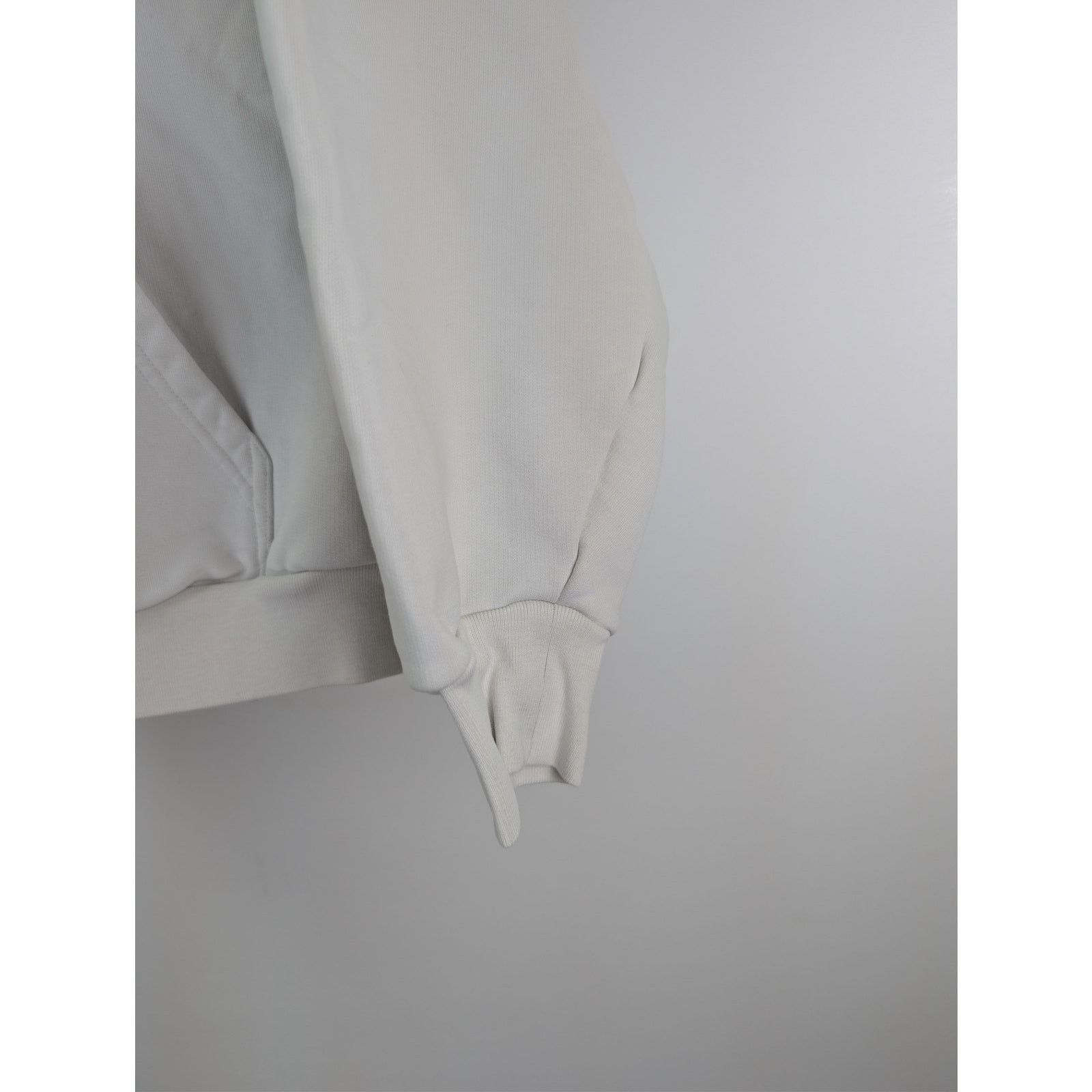 Balenciaga × Under Armour o1rshd1 UA Regular Zip-up Hoodie in Dirty White/Black Size US S / EU 44-46 / 1 - 5 Thumbnail
