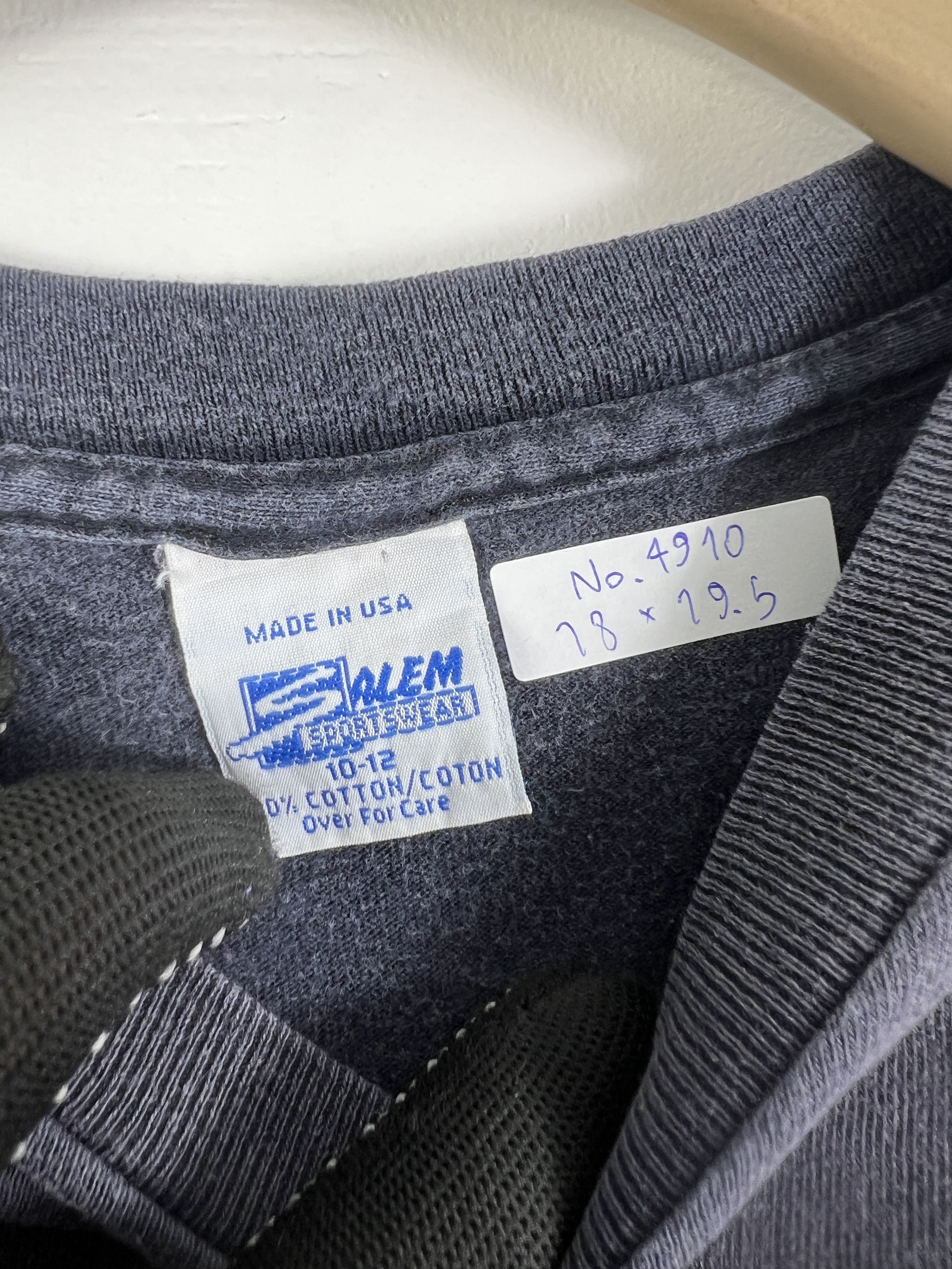 Salem Sportswear No.4910 Vintage 90s Salem NBA San Antonio Spurs (Youth) Size US XXS / EU 40 - 3 Thumbnail