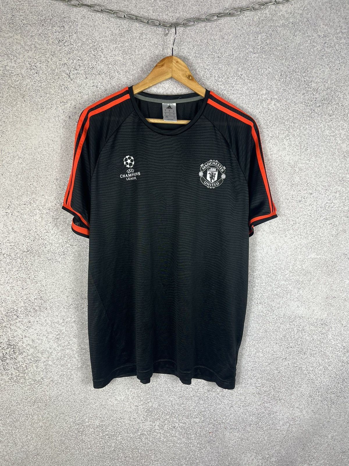 Adidas Adidas Manchester United Champions League Soccer Jersey Size US XL / EU 56 / 4 - 1 Thumbnail