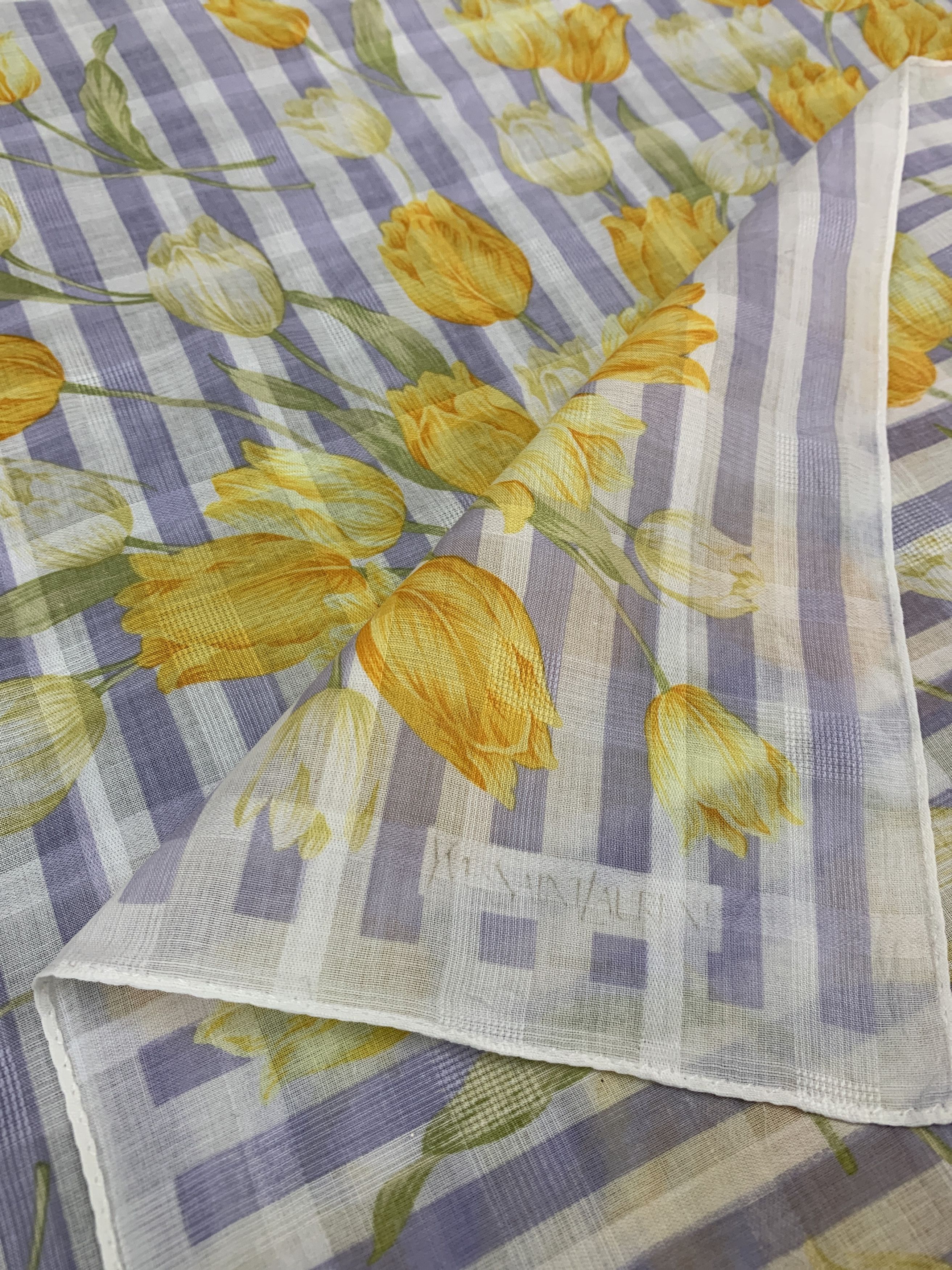 Vintage × Yves Saint Laurent Vintage Yves Saint Laurent Handkerchief/Neckerchief - HKA982 Size ONE SIZE - 8 Thumbnail