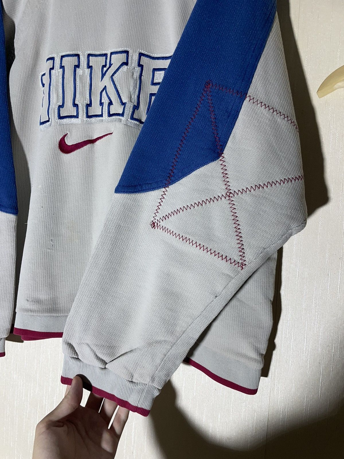 Nike × Vintage Nike vintage rare sweatshirt 90s Size US L / EU 52-54 / 3 - 3 Thumbnail