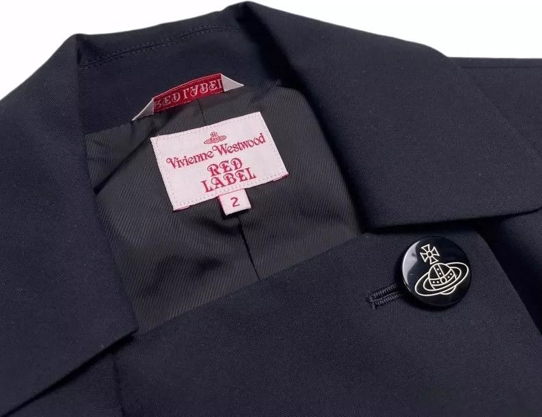 Vivienne Westwood Vivienne Westwood Saturn logo button jacket Size M / US 6-8 / IT 42-44 - 5 Thumbnail