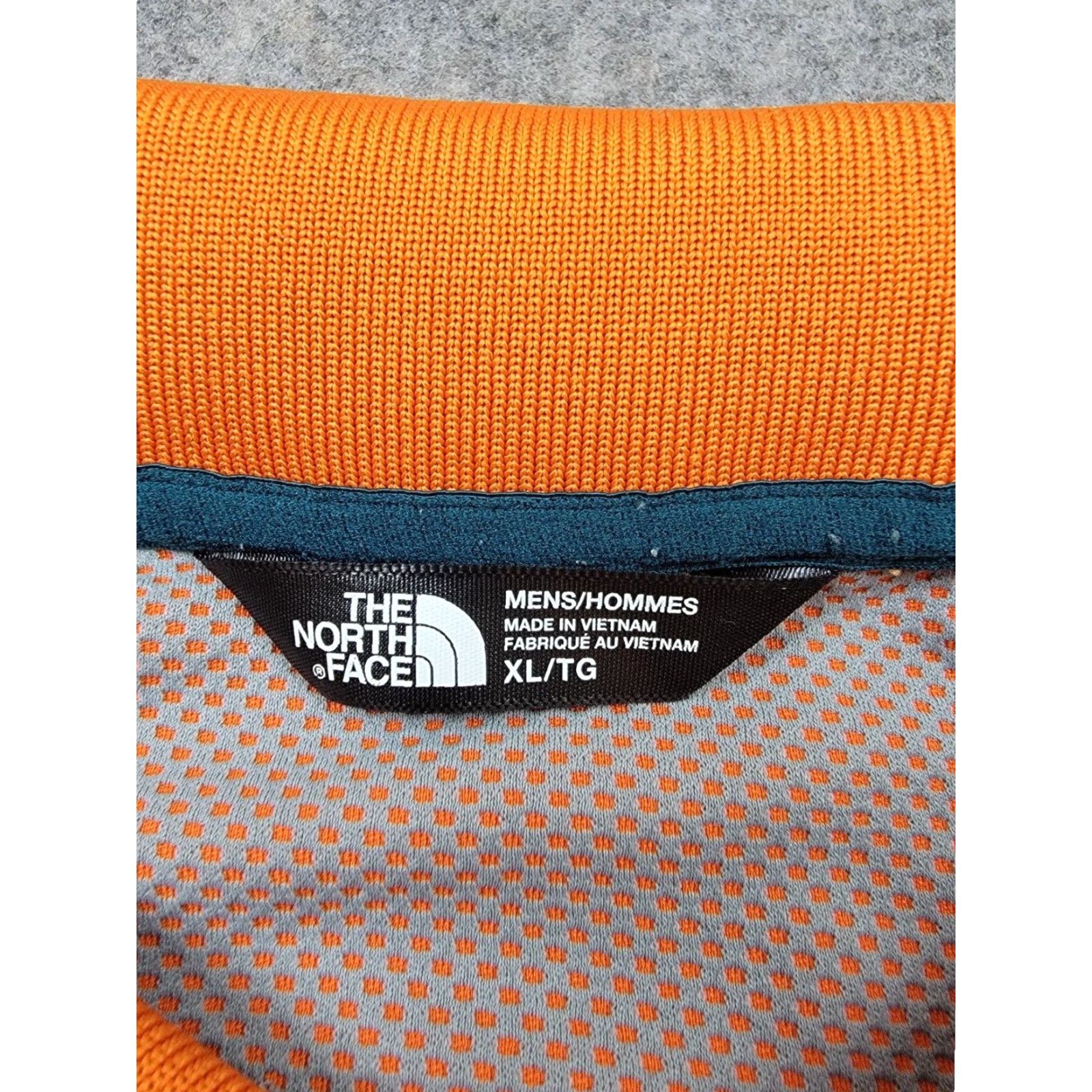 The North Face The North Face Shirt Mens XL Orange Short Sleeve Polo Snap Button Size US XL / EU 56 / 4 - 2 Thumbnail