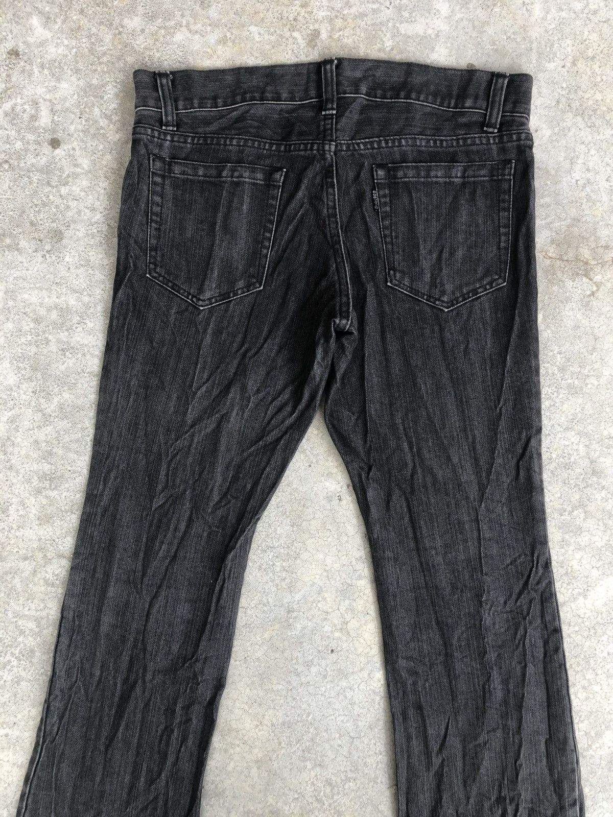 5351 POUR LES HOMMES 5351 Pour Les Hommes Flared Jeans Bootcut Distressed Size US 33 - 7 Thumbnail