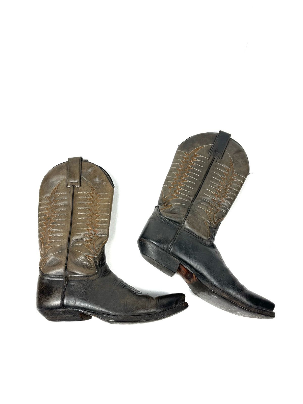 Vintage Mosquito Boots Vintage Cowboy Boots Pointed Toe Leather Size US 7 / EU 40 - 1 Thumbnail