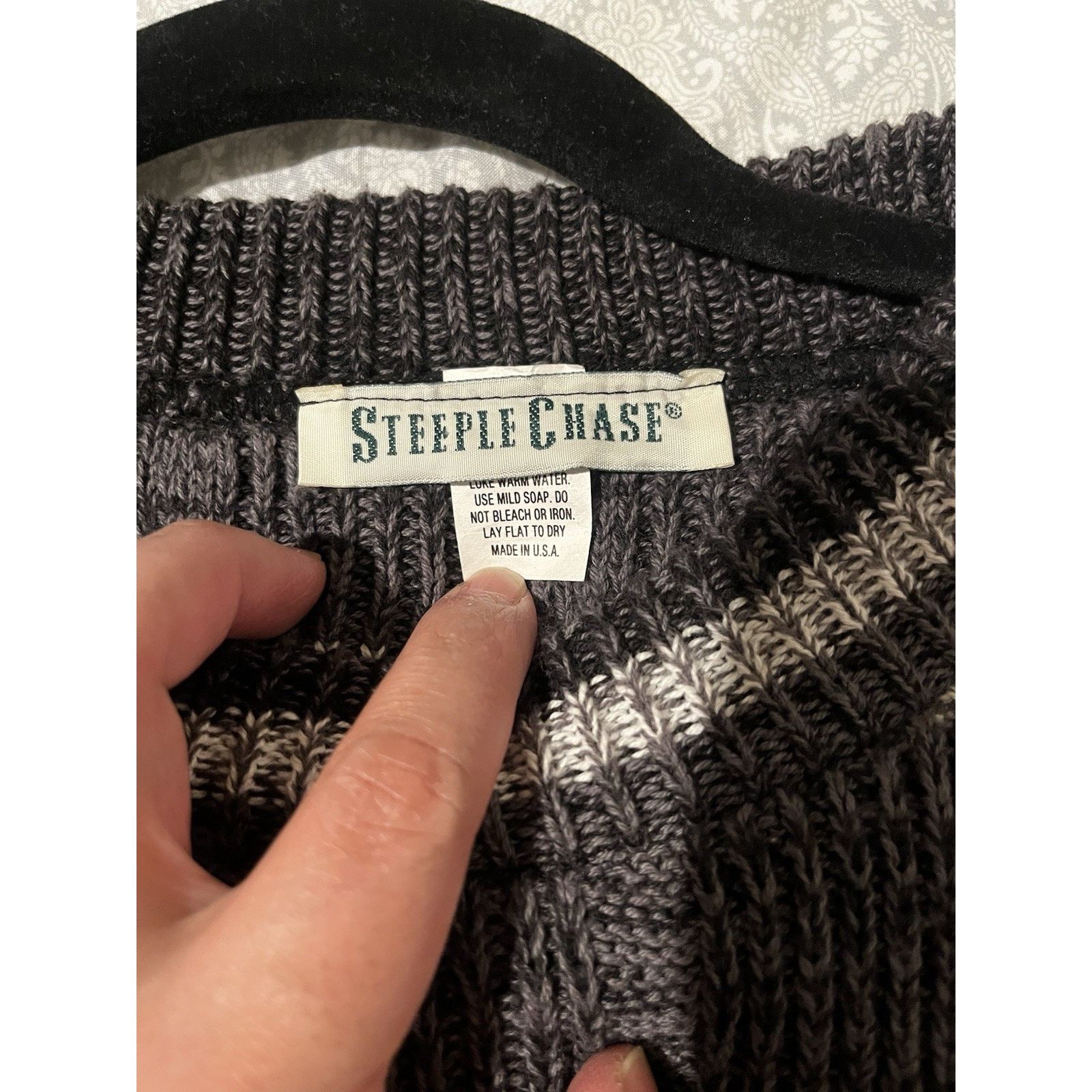 Steeplechase Vintage Steeple Chase Sweater Mens Large USA Made Striped Size US L / EU 52-54 / 3 - 4 Thumbnail