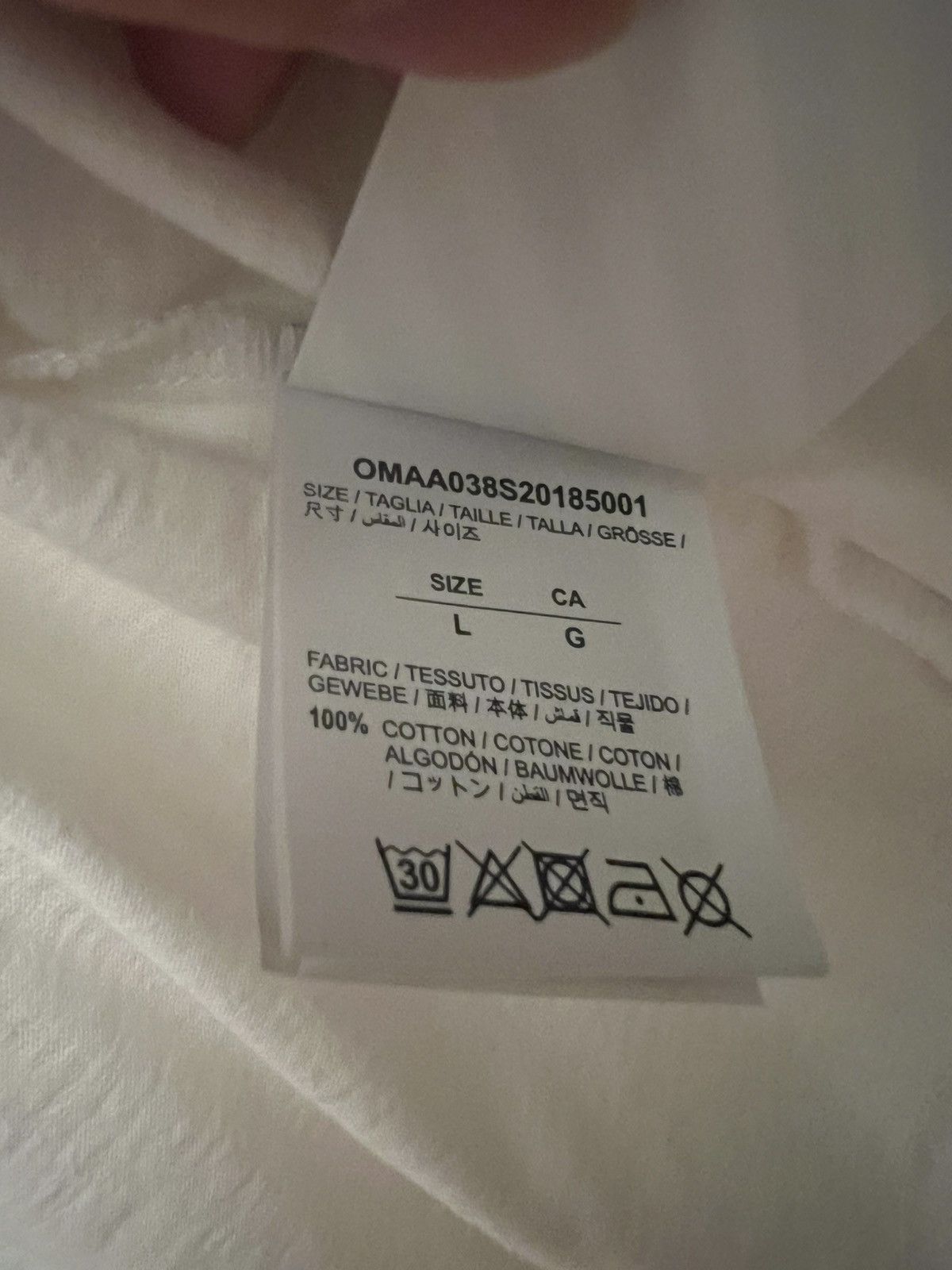 Off-White Off-White Arachno Arrow Oversized Tee Size US L / EU 52-54 / 3 - 7 Thumbnail