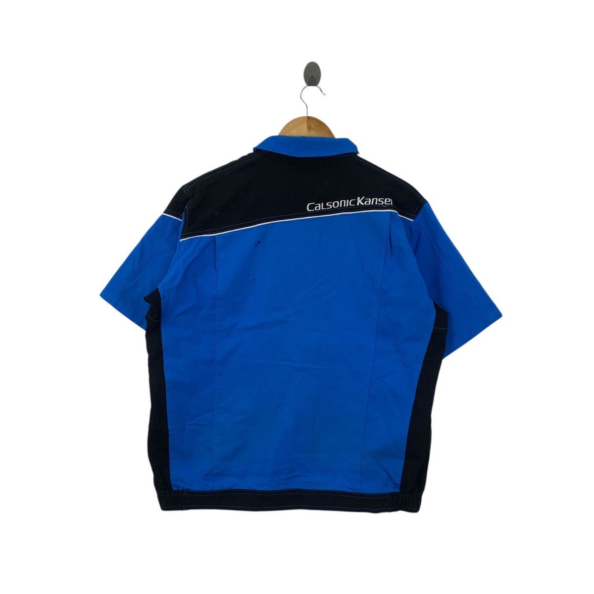 Vintage Vintage CALSONIC KANSEI RACING Engineer Uniform Jacket Size US XXL / EU 58 / 5 - 6 Thumbnail