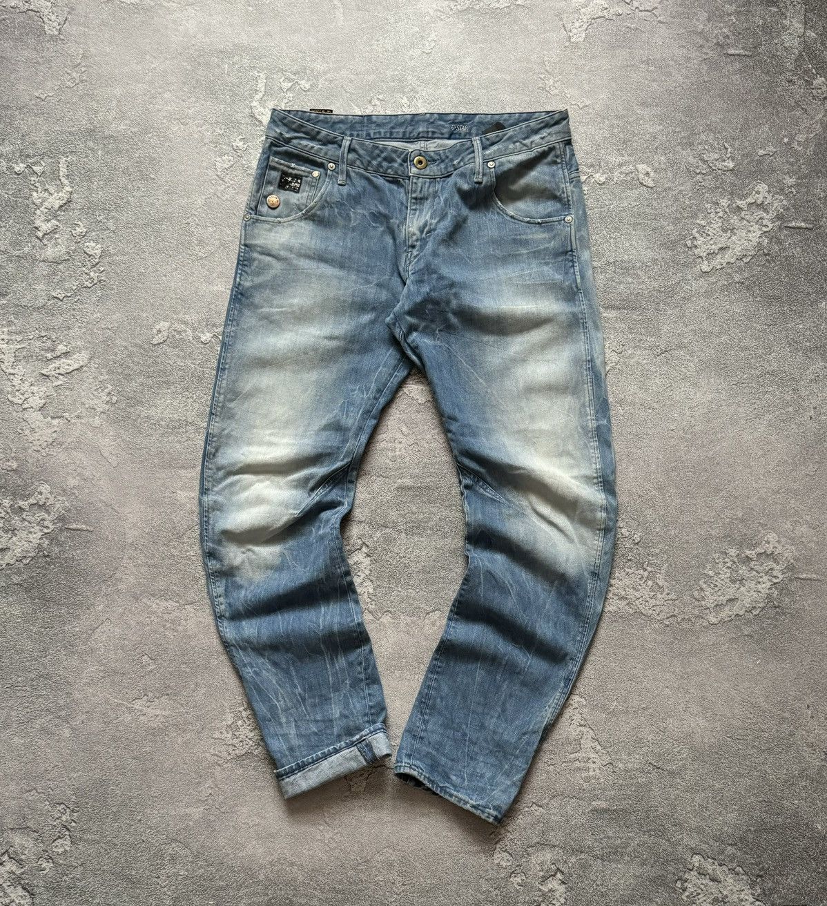 G-Star G star raw 34/32 ARC 3D slim denim pant trouser Jean chino Size US 34 / EU 50 - 9 Thumbnail