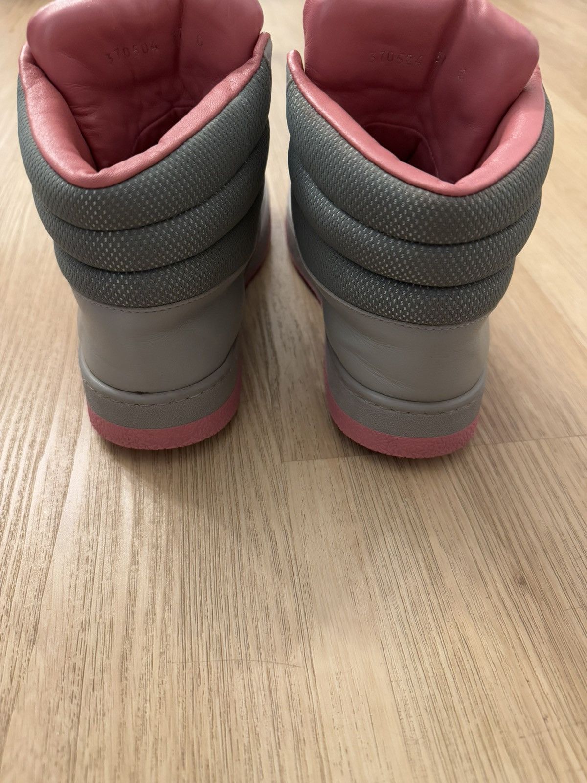 Gucci Gucci High Top Web Sneakers leather 37 Italy Size US 7 / IT 37 - 5 Thumbnail