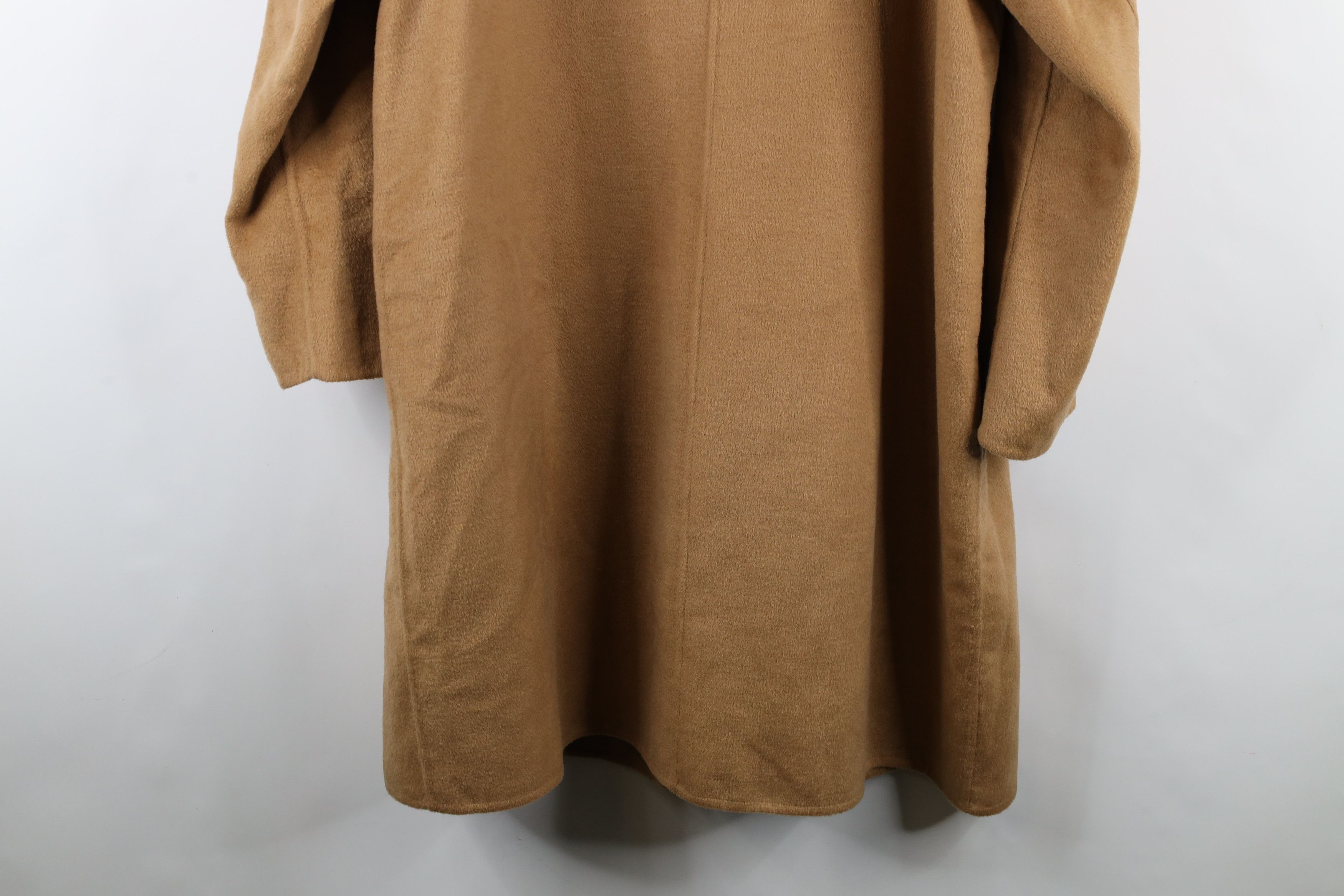 Vintage J Jill Distressed Wool Blend Button Overcoat Jacket Brown Size XXL / US 16-18 / IT 52-54 - 13 Thumbnail
