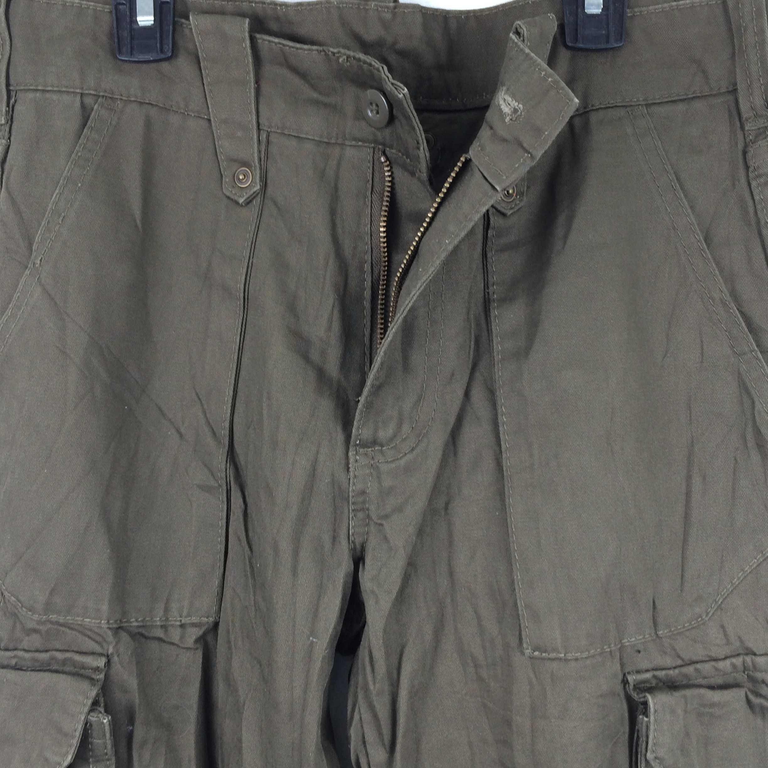 Japanese Brand X9 BALDIA JAPANESE MADE CARGO TACTICAL MILITARY PANTS Size US 31 - 6 Thumbnail