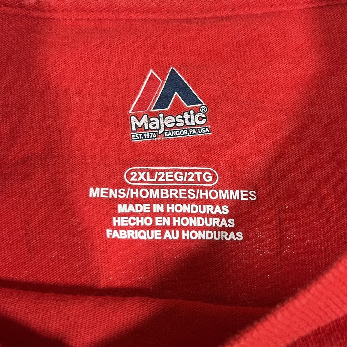 Majestic Majestic T-shirt 2XL Kansas City Chiefs Patrick Mahomes KC Size US XXL / EU 58 / 5 - 5 Thumbnail