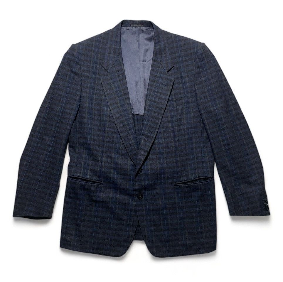 Ermenegildo Zegna Ermenergildo Zegna Plaid Blazer Size 54R - 1 Thumbnail