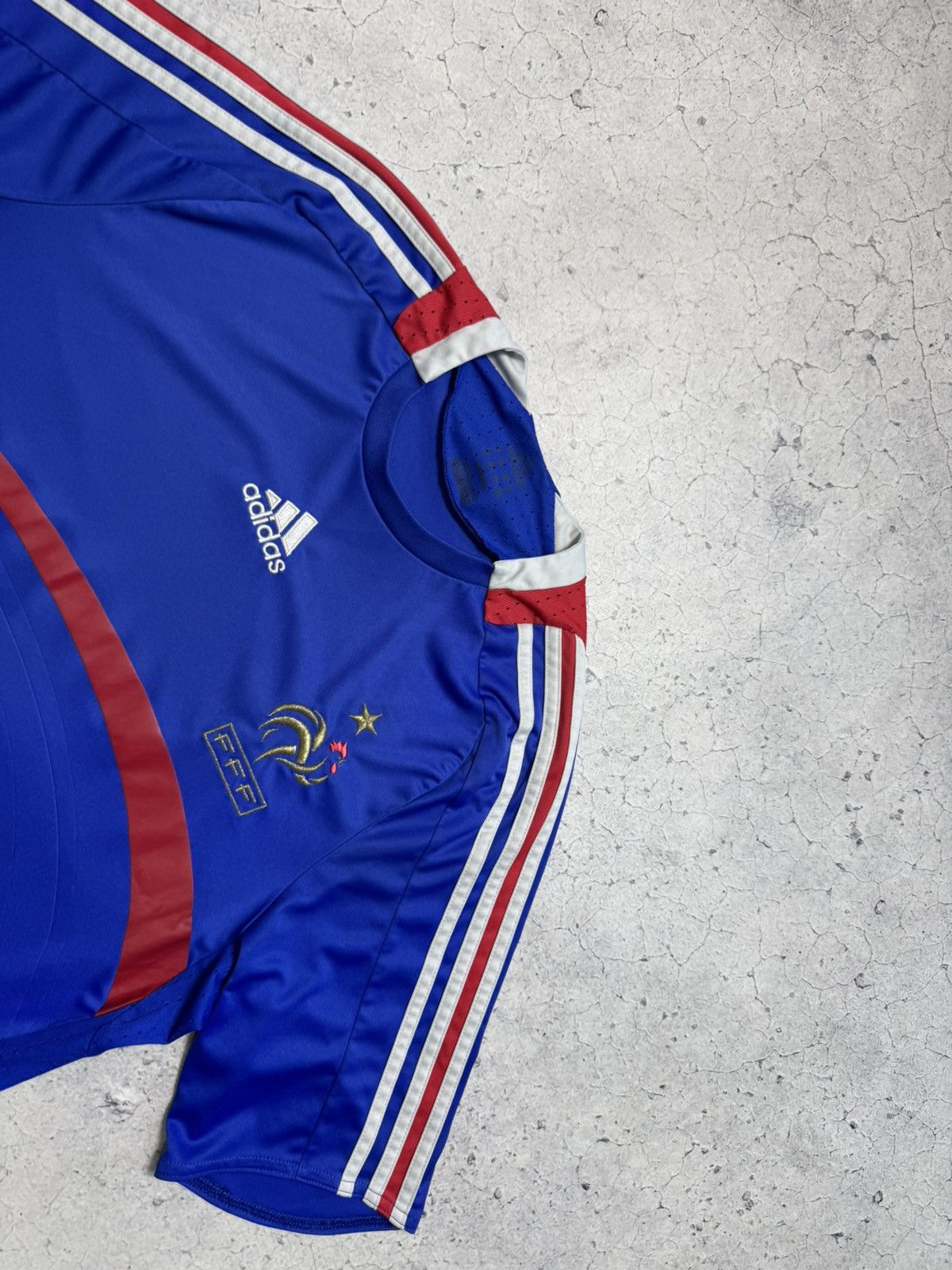 Adidas Adidas France Football Team Vintage 2007/2008 Soccer Jersey Size US S / EU 44-46 / 1 - 5 Thumbnail