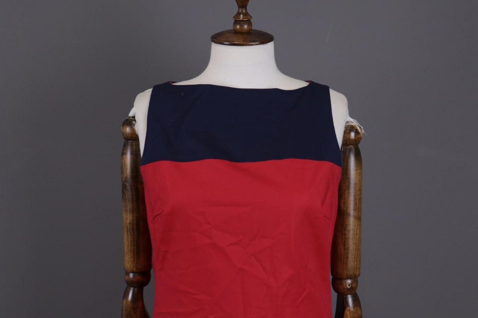Lauren Ralph Lauren Lauren Ralph Lauren Red Sleeveless A-Line Tank Short Dress 8 Size M / US 6-8 / IT 42-44 - 4 Thumbnail