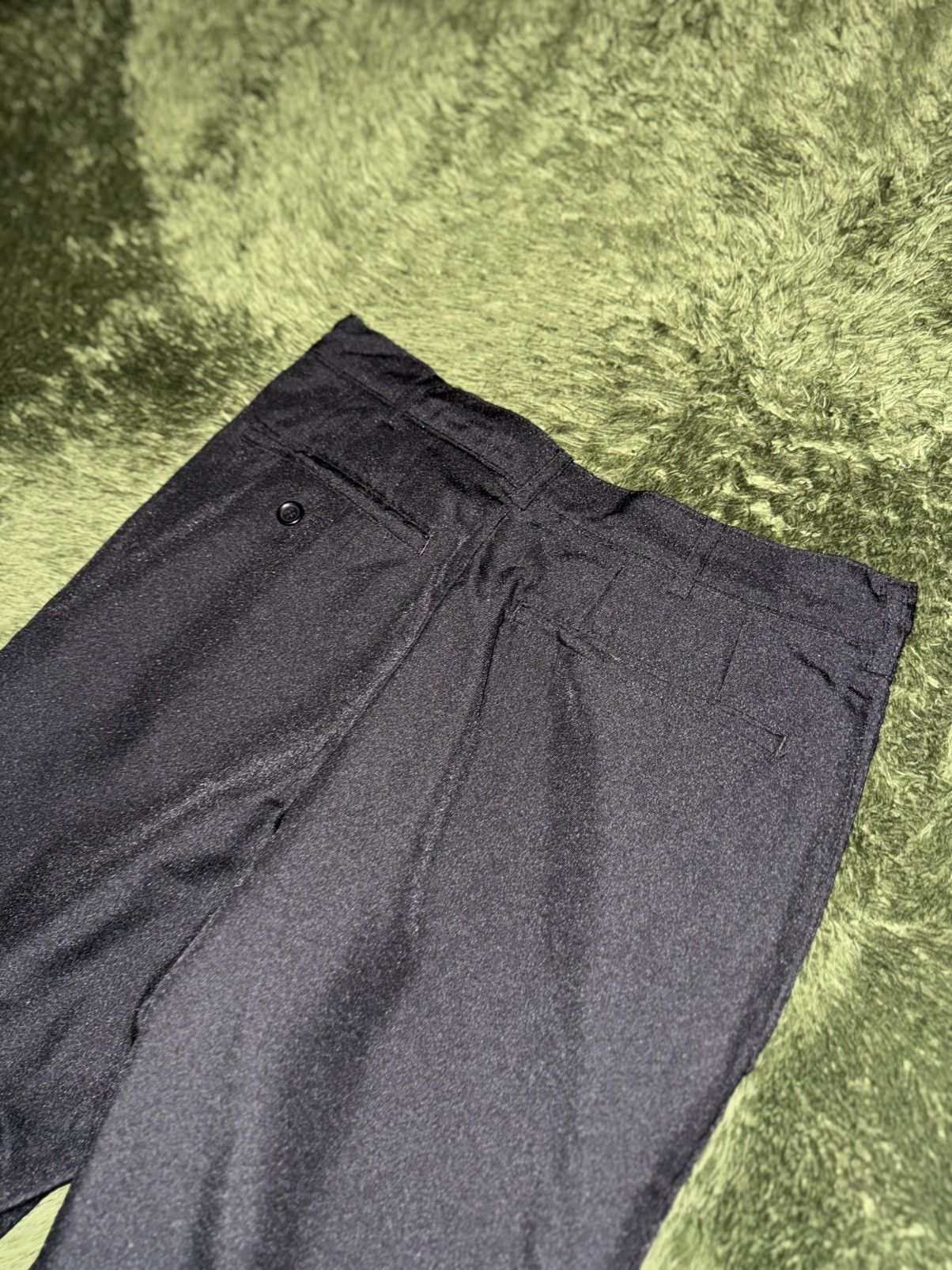 Comme des Garcons Black [XS] Comme des Garçons BLACK 16SS Cropped Polyester Pants Size US 29 - 7 Thumbnail