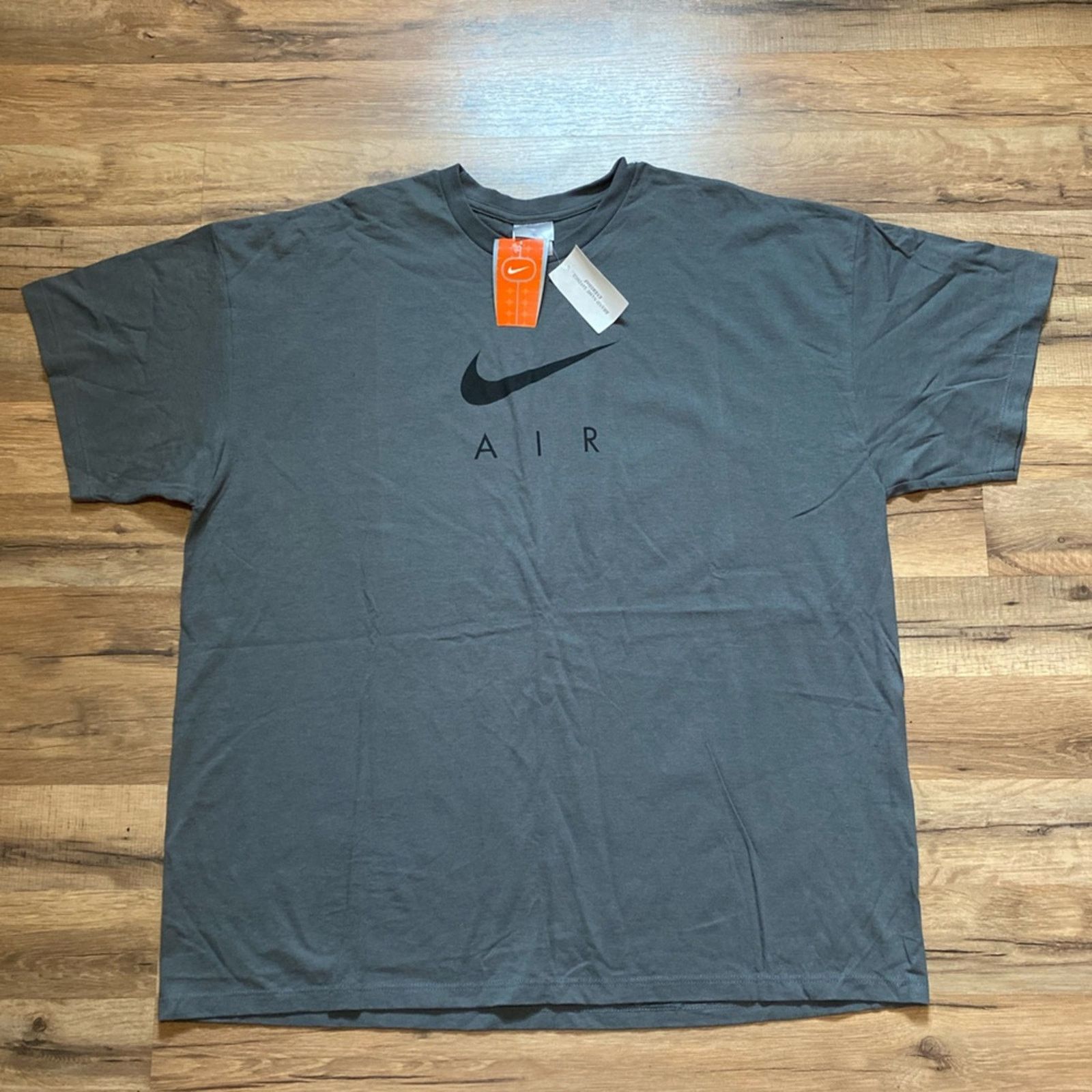 Nike 90s Nike Air Center Swoosh Short Sleeve Size US XXL / EU 58 / 5 - 1 Thumbnail