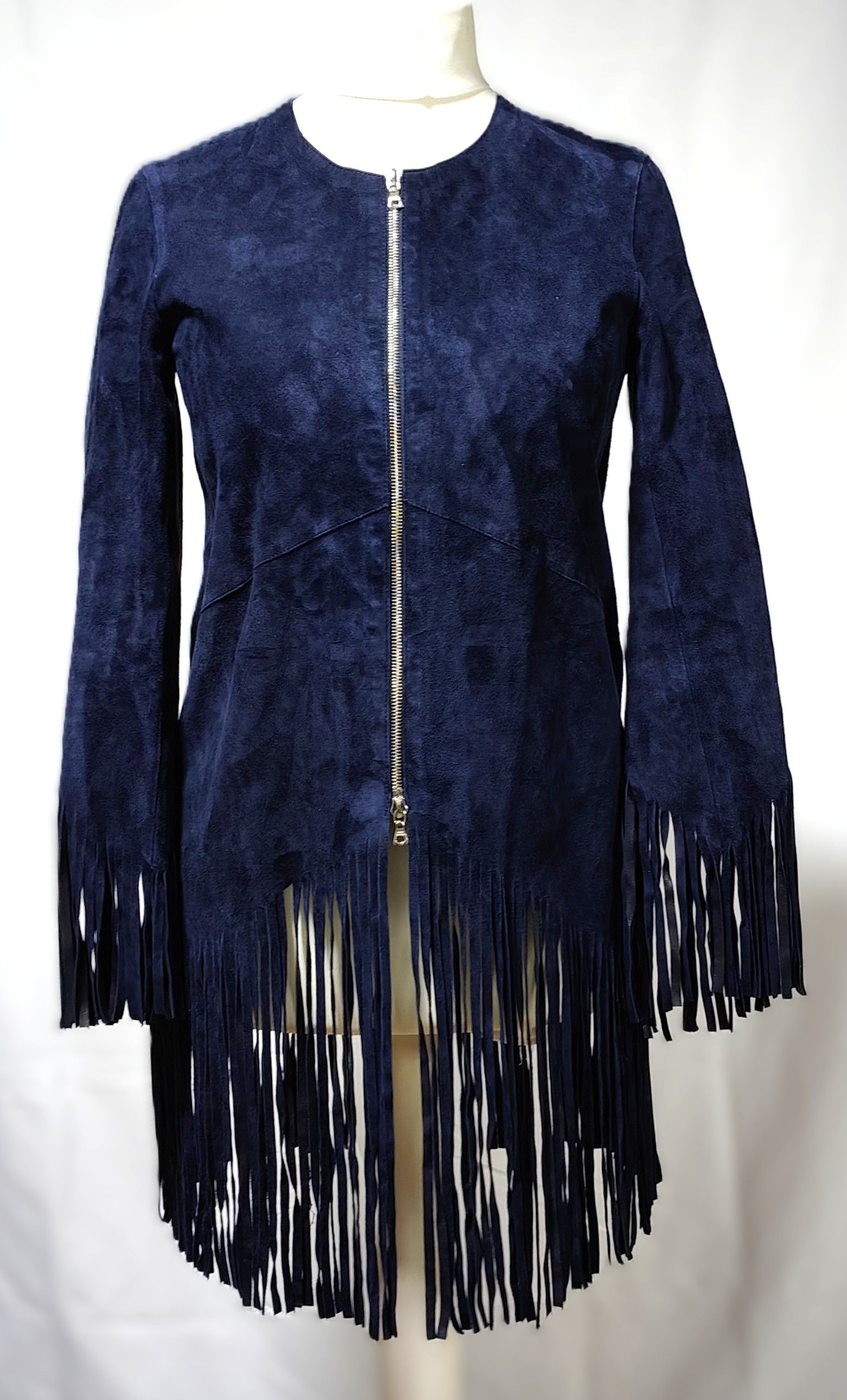 Sandro Blouson femme en daim Sandro Neuf Size S / US 4 / IT 40 - 1 Thumbnail