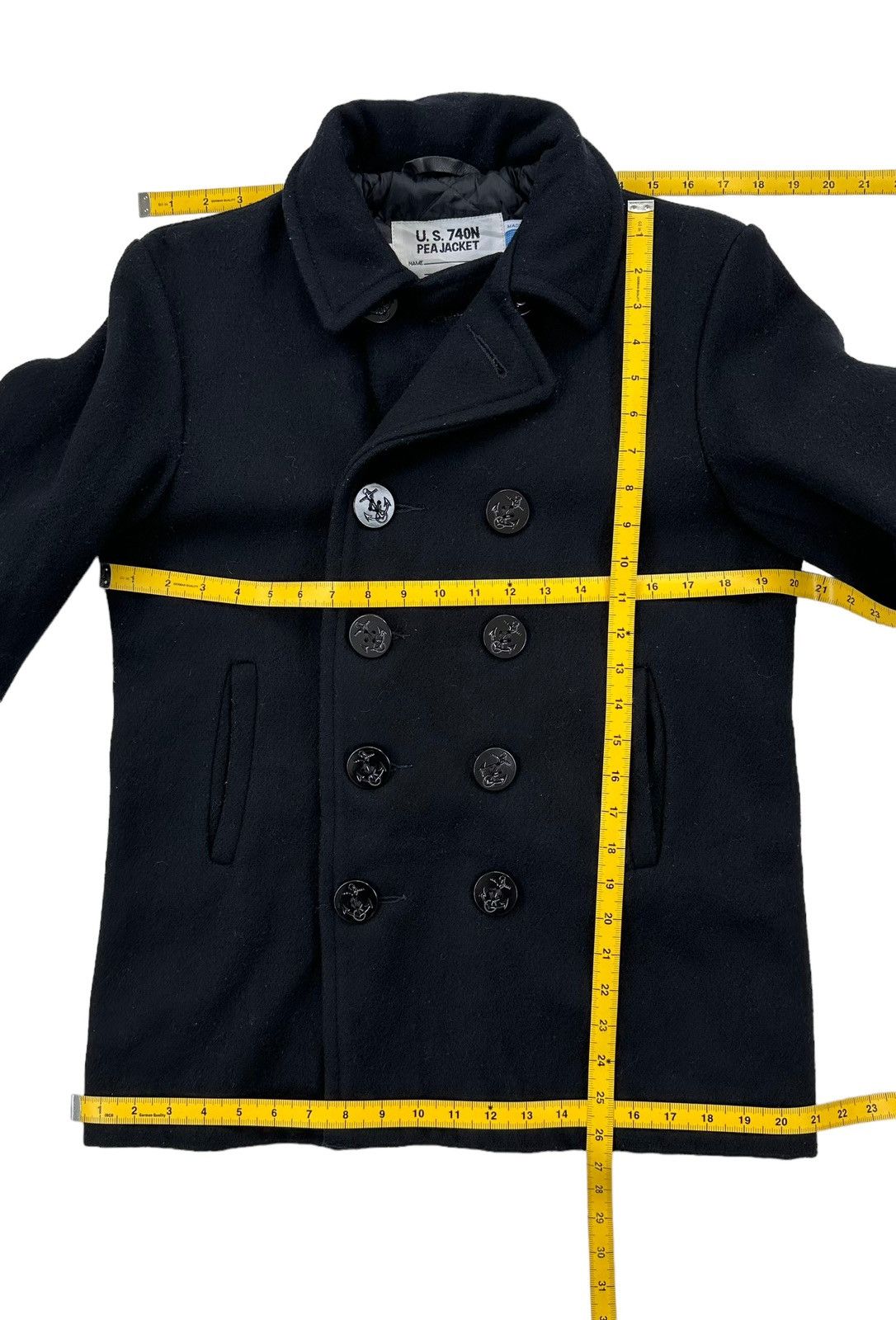 Schott Schott U.S 740 Pea Jacket Size US M / EU 48-50 / 2 - 7 Thumbnail