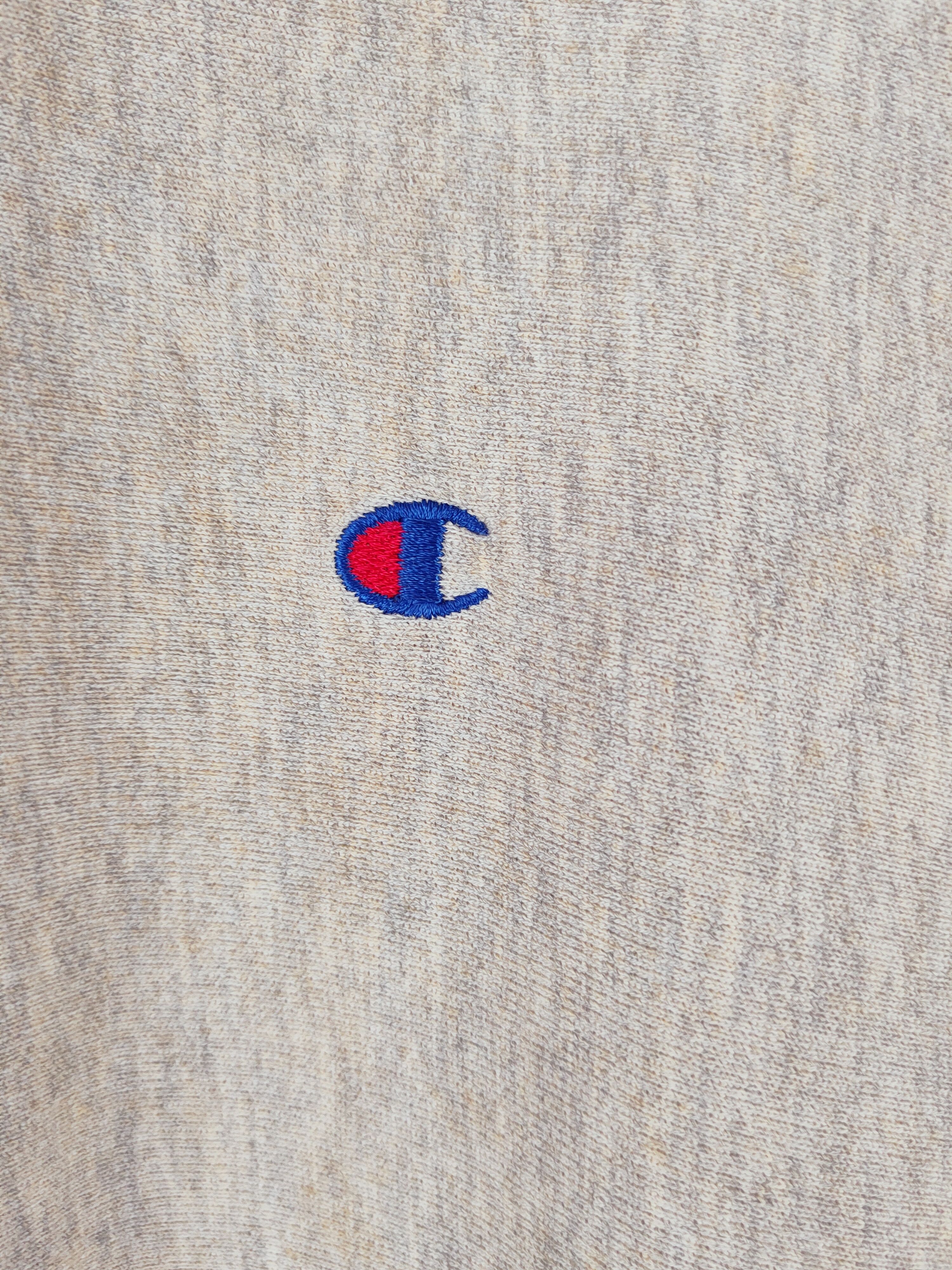 Champion Old Vintage 💥 Champion Gray Faded Sweatshirts (USA) Size US XL / EU 56 / 4 - 2 Thumbnail