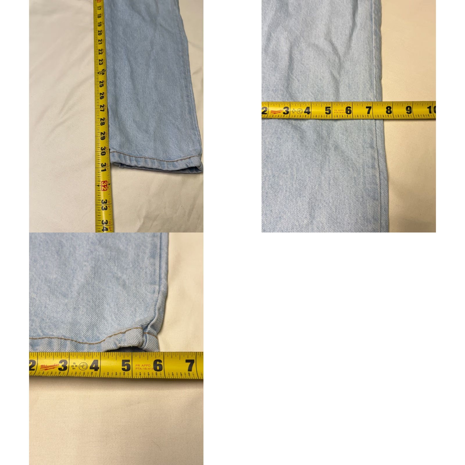 Vintage VINTAGE Bongo Jeans Women High Waisted Light Wash 26x31 Straight XL 90s Womens Jeans Size 40" / US 18 - 9 Thumbnail