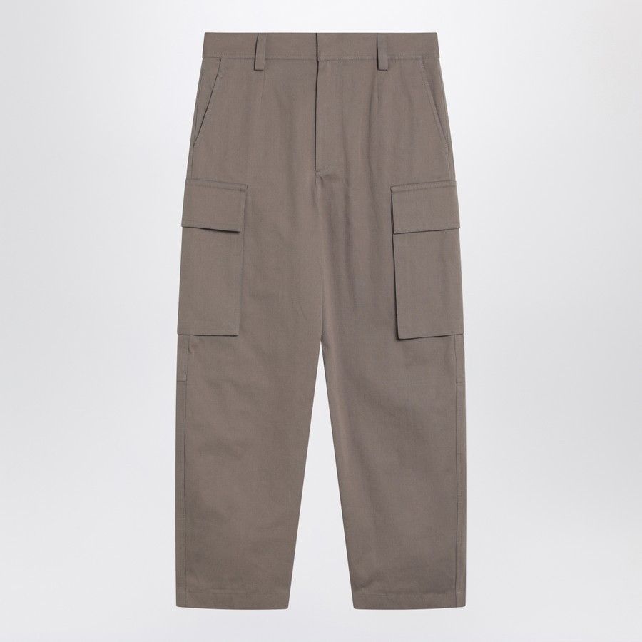 o1d2blof0825 Cotton Twill Cargo Pants in Light Brown