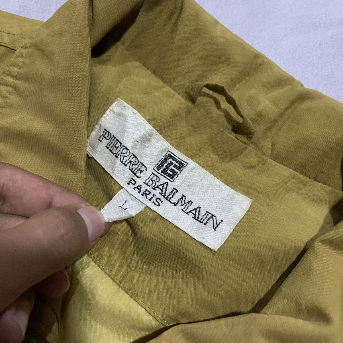 Pierre Balmain Vintage Pierre Balmain Paris Jacket Size US L / EU 52-54 / 3 - 4 Thumbnail