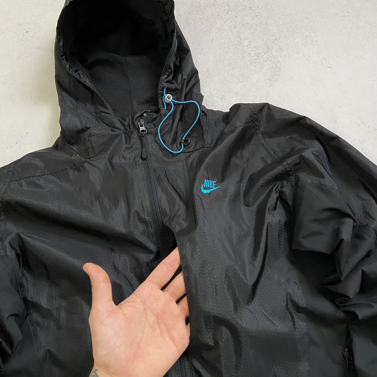 Nike × Vintage Nike Track Vintage Windbreaker Drill Gorpcore Y2K Jacket TN Size US M / EU 48-50 / 2 - 3 Thumbnail