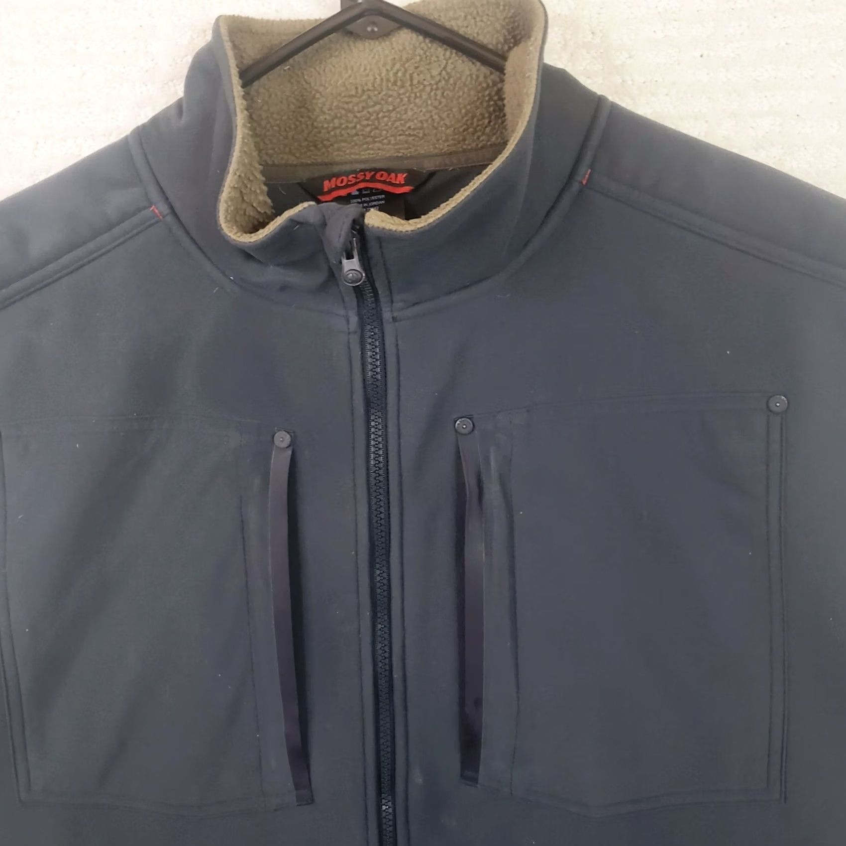 Vintage Mossy Oak Vest Sherpa Camp Sherpa Lined Vest XL Slate Blue Zip Pockets Mens Size US XL / EU 56 / 4 - 3 Thumbnail