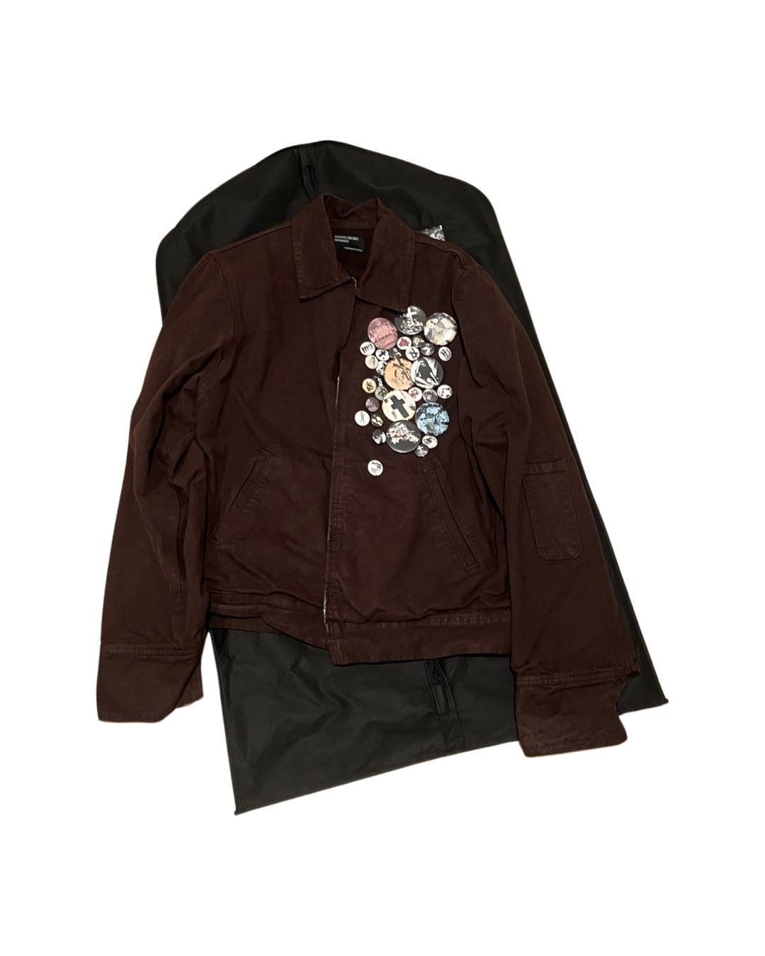 Enfants Riches Deprimes Flooded pin canvas assemblage work jacket Size US L / EU 52-54 / 3 - 1 Thumbnail
