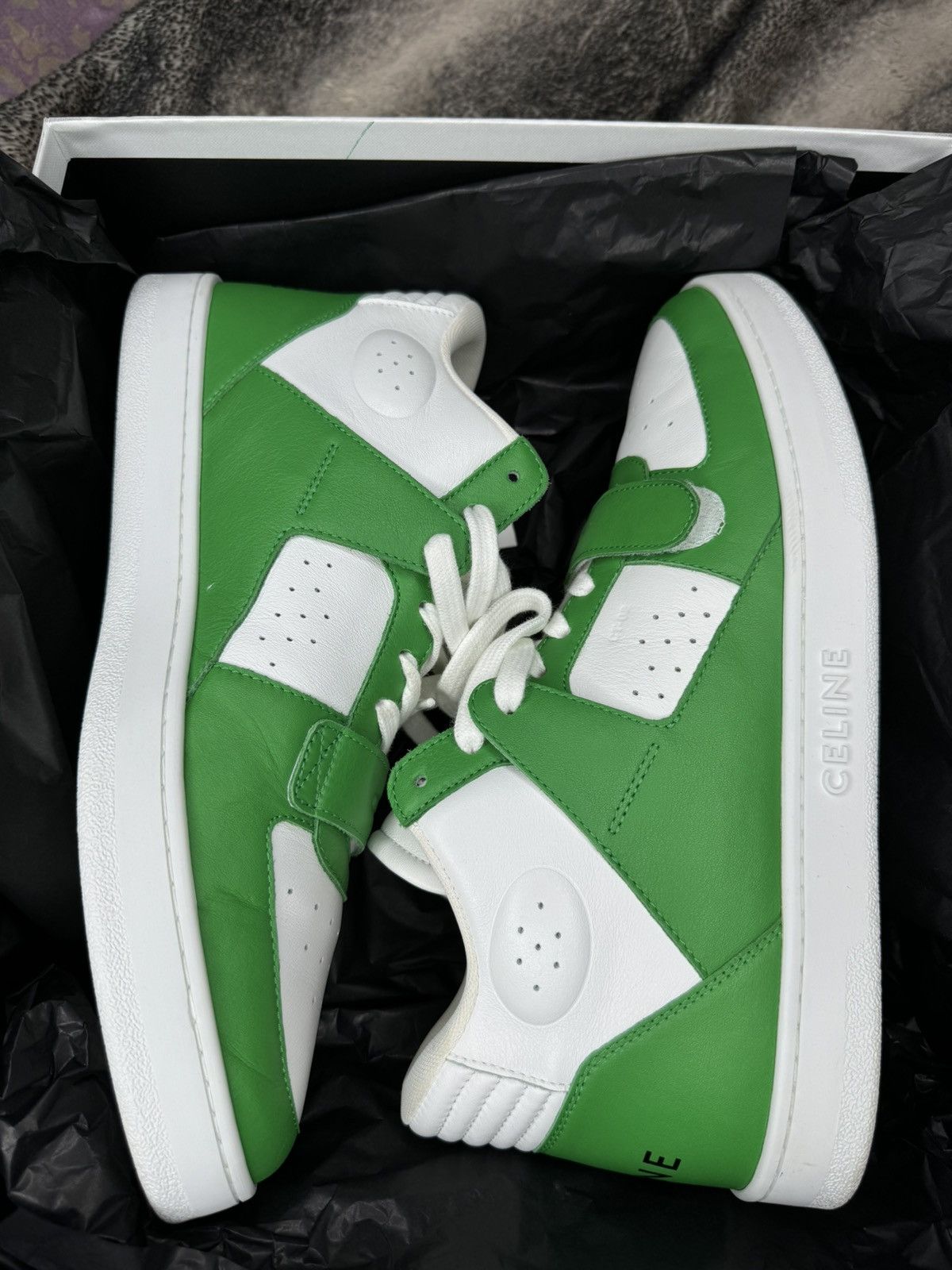Celine Celine Paris Trainer Calfskin Size US 12 / EU 45 - 21 Thumbnail