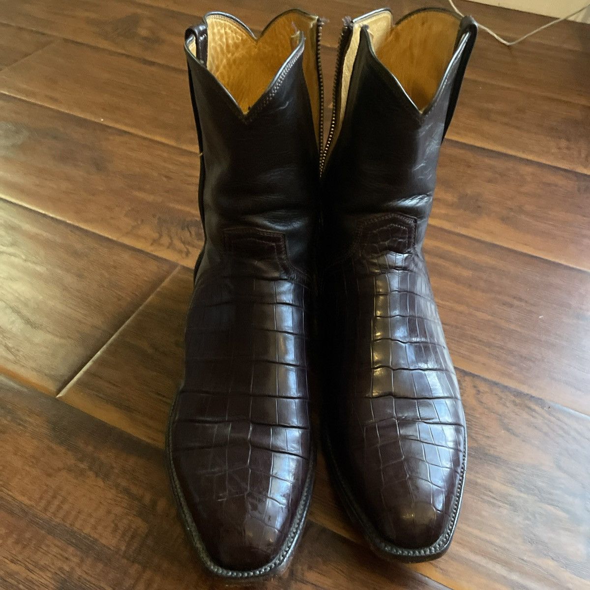 Lucchese Rare Lucchese Cowboy Boot 10 Elliot Nile crocodile Western Size US 10 / EU 43 - 1 Thumbnail
