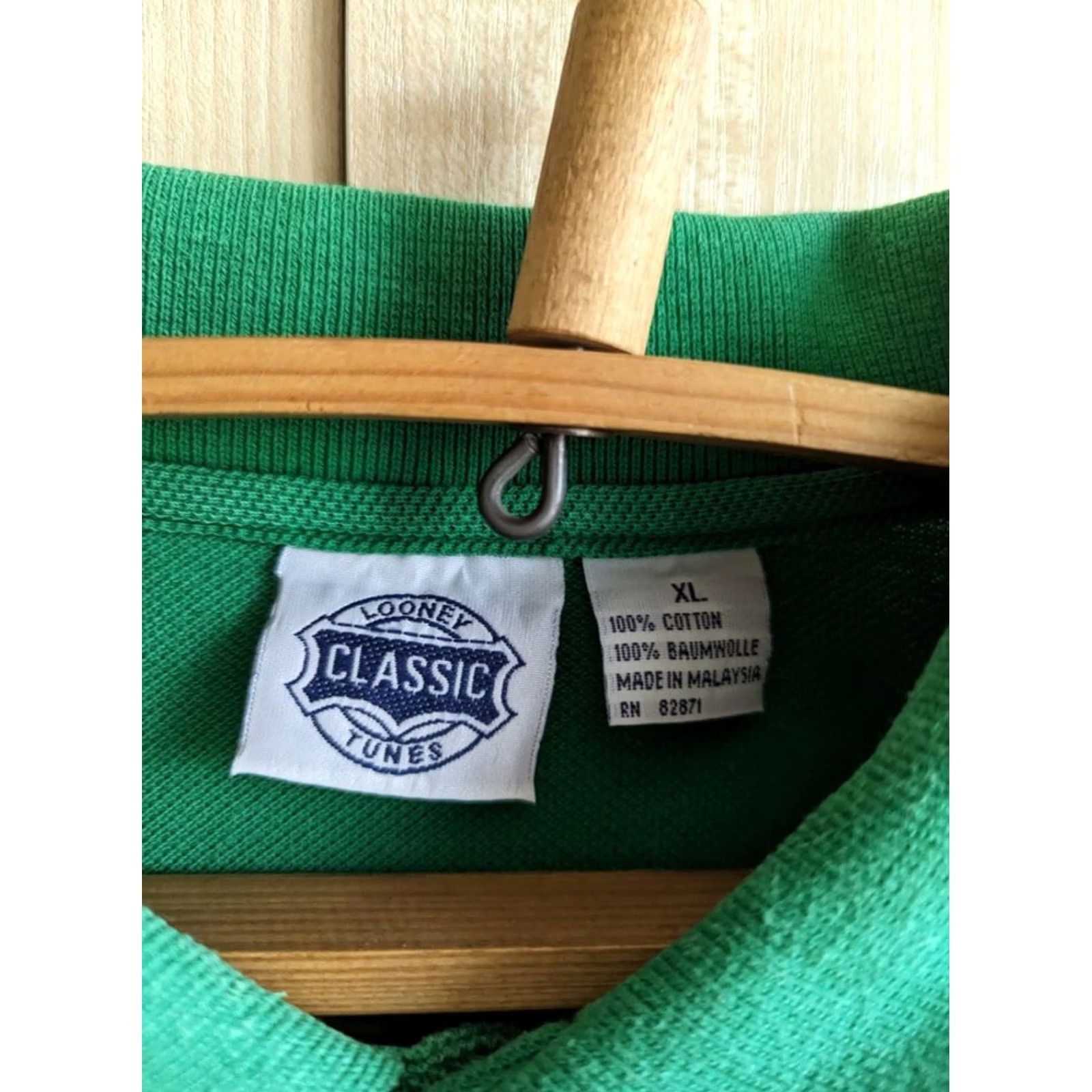 Vintage VINTAGE Tasmanian Devil Looney Tunes Golf Polo Shirt XL Men Green Polo Shirt XL Mens Green Tasmanian Devil Looney Tunes Golf Polo Size US XL / EU 56 / 4 - 7 Thumbnail