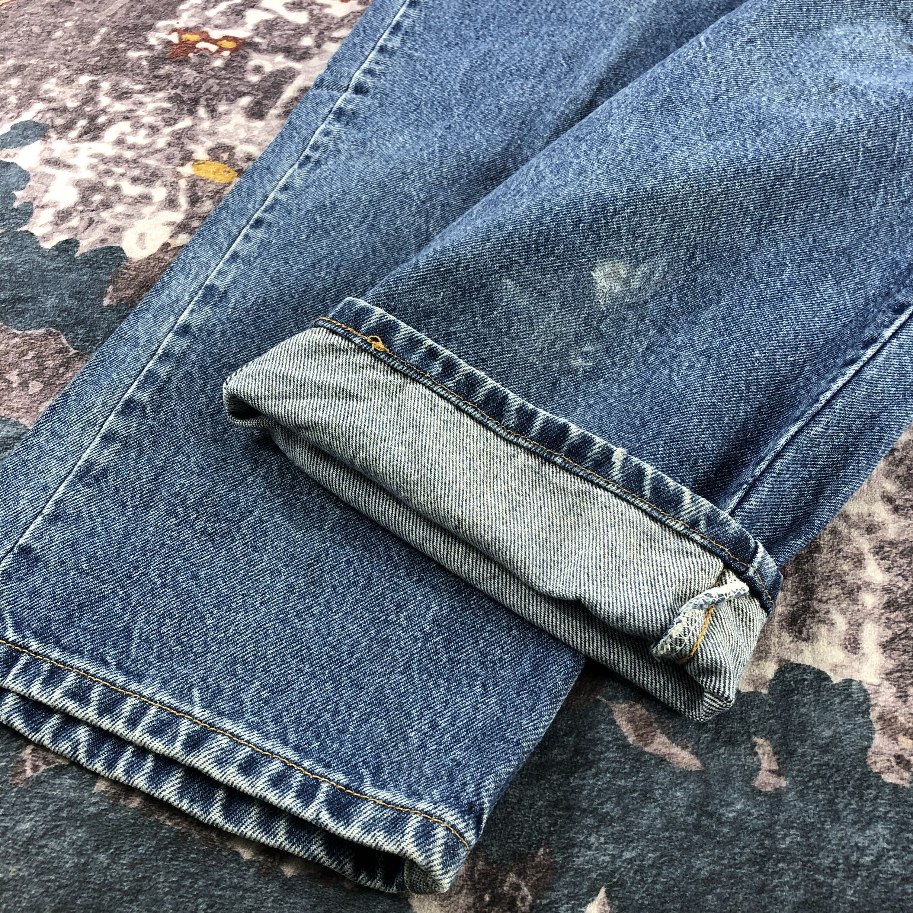Levi's × Vintage 90s Vintage Baggy Levis 545 Jeans-JM3177 Size US 40 / EU 56 - 6 Thumbnail