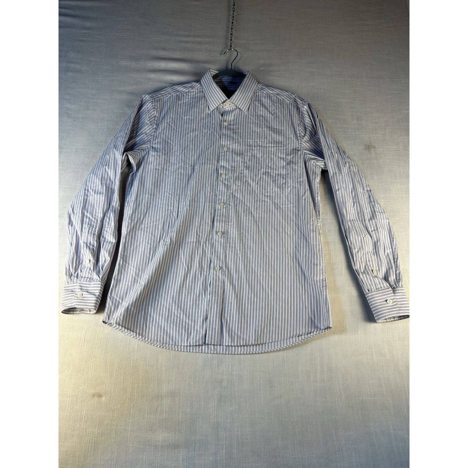 Giorgio Armani Giorgio Armani Mens 17 42 Lt Weight Dress Button Pocket Size US L / EU 52-54 / 3 - 2 Thumbnail