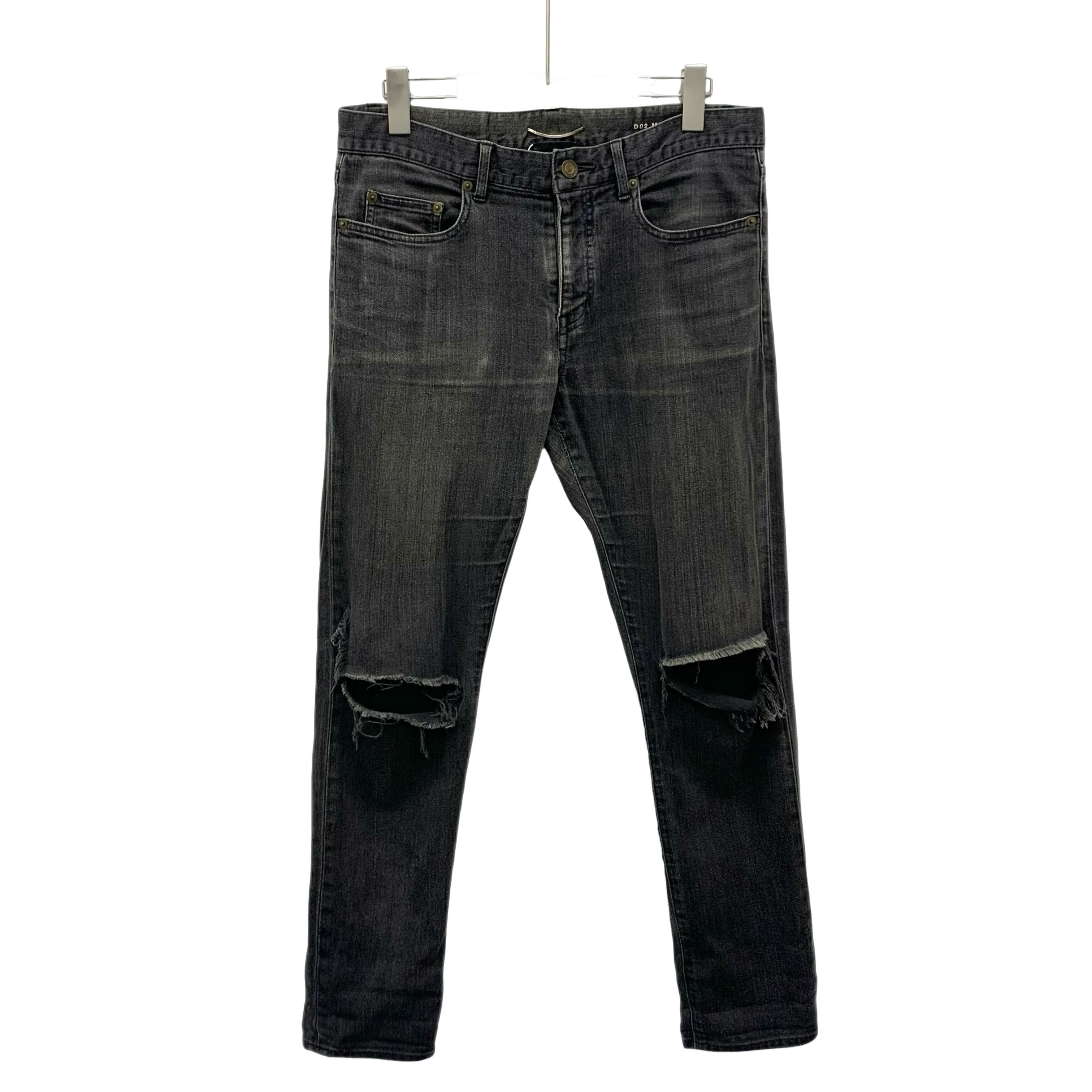 Hedi Slimane × Saint Laurent Paris SS16 Saint Laurent Distressed