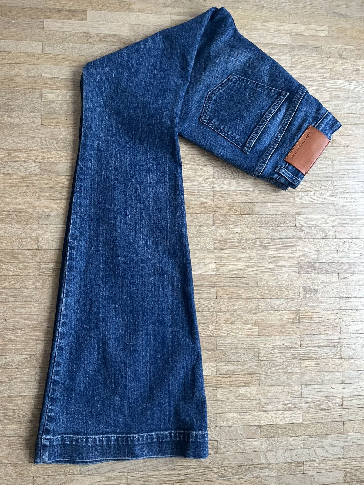 image of Stella Mccartney Flare Jeans in Blue, Women's (Size 26)