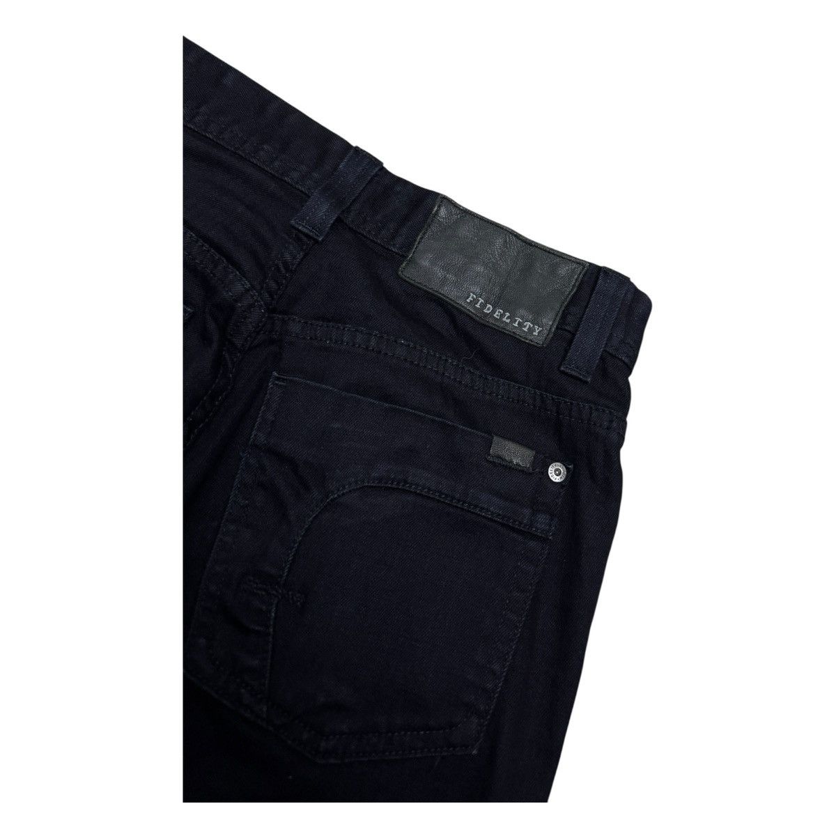 Fidelity FIDELITY Luxury Designer SLIM JIM Straight Denim Jeans 29 Size 29" - 4 Thumbnail