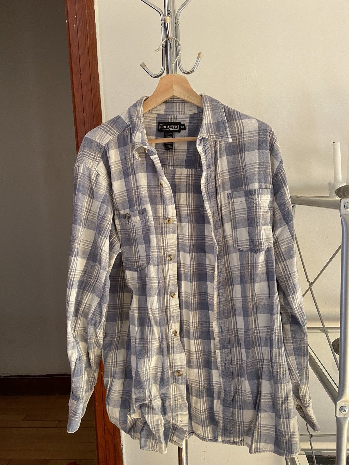 Vintage Dakota flanel shirt Size US L / EU 52-54 / 3 - 1 Thumbnail
