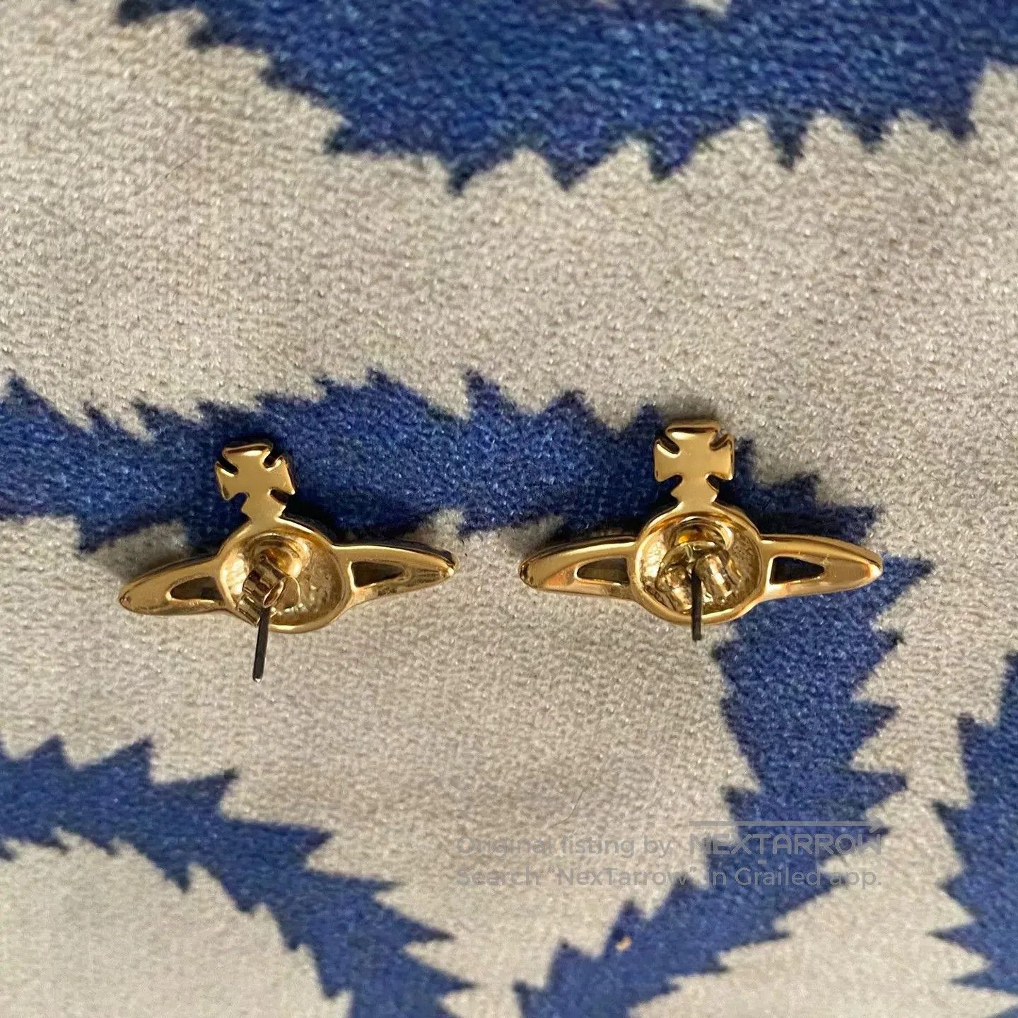Vivienne Westwood Vivienne Westwood White Enamel Earrings. Size ONE SIZE - 4 Thumbnail