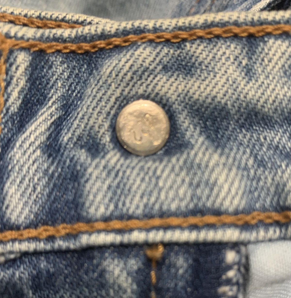 Levi's Vintage Levis 509 Straight Leg Jeans Size US 27 - 7 Thumbnail
